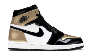 Jordan 1 Retro High NRG Patent Gold Toe