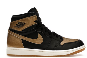 Jordan 1 Retro High OG Black Metallic Gold