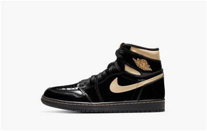 Jordan 1 Retro High Black Metallic Gold (2020) (GS)