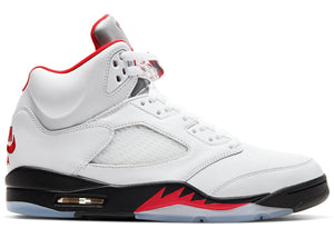 Air Jordan 5 Retro Fire Red Silver Tongue (2020)