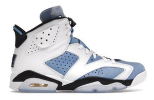 Air Jordan 6 Retro UNC White