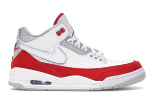 Jordan 3 Retro Tinker White University Red