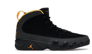 Jordan 9 Retro Dark Charcoal University Gold