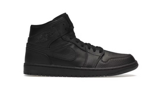 Jordan 1 Mid Triple Black