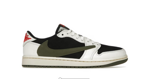 Jordan 1 Retro Low OG SP Travis Scott Olive (Women's)