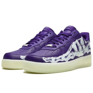 Nike Air Force 1 Low '07 QS Purple Skeleton Halloween (2021)