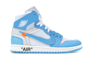 Air Jordan 1 Retro High Off-White University Blue